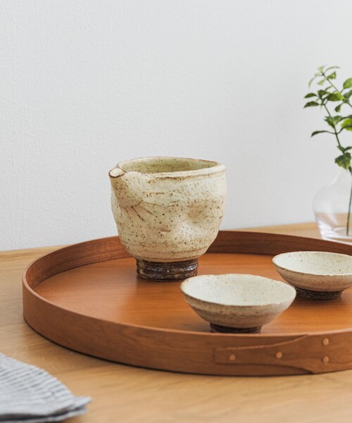 URBAN RESEARCH DOORS(アーバンリサーチドアーズ)の「佐藤敬 黄粉引片口酒器(食器・メンズ・黄粉引・-)」の6枚目の写真