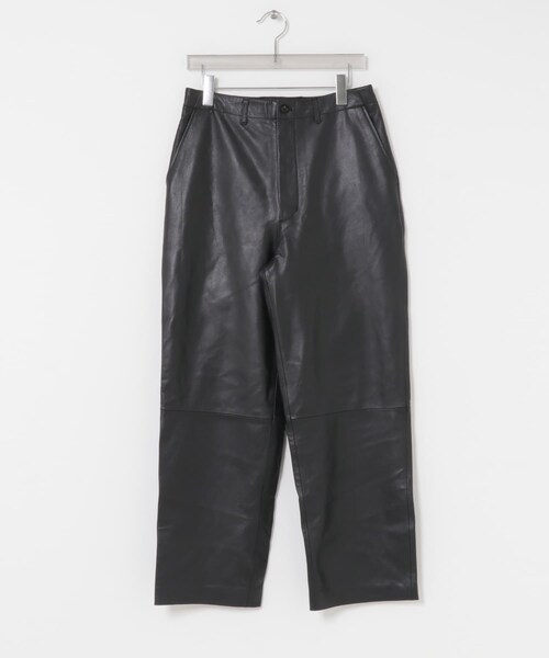 URBAN RESEARCH(アーバンリサーチ)の「GOAT LEATHER TROUSER(その他パンツ・メンズ・BLACK・M/L)」の6枚目の写真