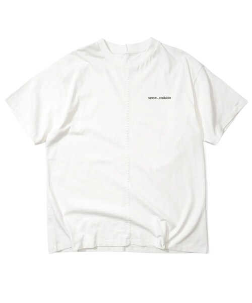 bonjour records（ボンジュールレコーズ）の「Space Available/スペースアヴェイラブル Natural Movement Short Sleeve T-shirt（Tシャツ/カットソー・レディース・ブラック/オフホワイト・L/M/XL）」の3枚目の写真