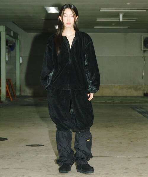 URBAN RESEARCH(アーバンリサーチ)の「『別注』BROOXON×URBS U.P.S. AIRLITE WARM SWEAT SHIRTS(スウェット・メンズ・BLACK・M/L/XL)」の20枚目の写真