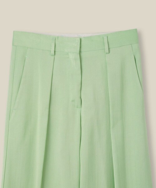 ROPE'（ロペ）の「【forteforte（フォルテ フォルテ）】pants（スラックス・レディース・ライトグリーン・1）」の8枚目の写真