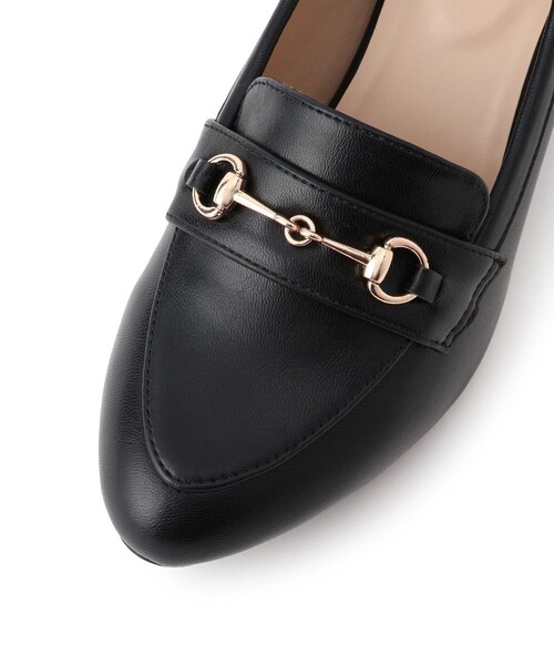 ROPE' PICNIC(ロペピクニック)の「ROPE' PICNIC PASSAGE byHARUTA/ヒールアップローファー(ローファー・レディース・ブラック/キナリ・23.0/23.5/24.0/24.5)」の13枚目の写真