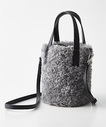 nissen | マイクロボアバケツ型２WAYショルダーバッグ(ショルダーバッグ)