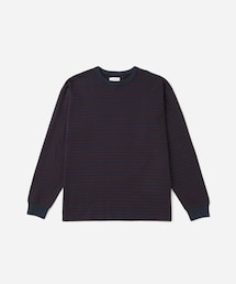 Striped Ringer Relaxed LS Tee