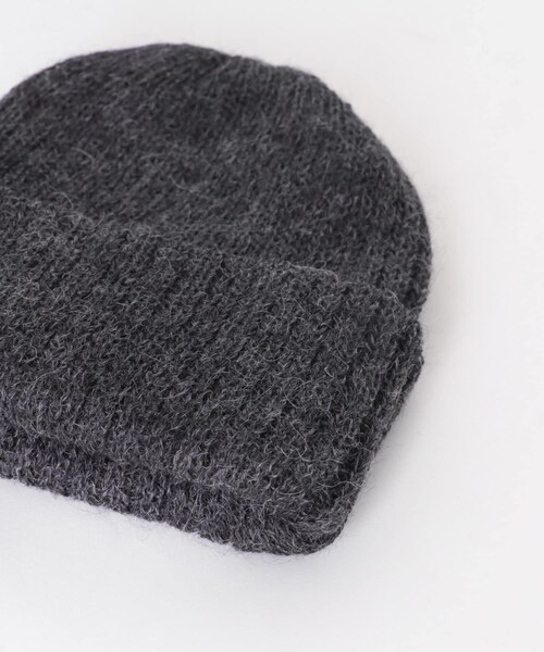 URBAN RESEARCH DOORS（アーバンリサーチドアーズ）の「KIJIMA TAKAYUKI　ALPACA BEANIE（ニットキャップ/ビーニー・レディース・C.GRAY/D.BROWN・one）」の5枚目の写真