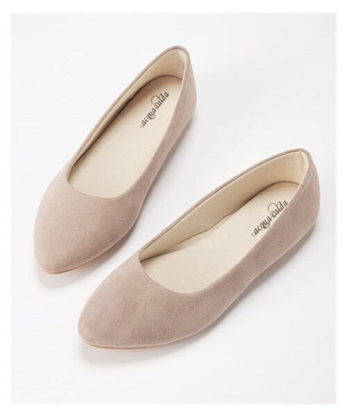 nissen（ニッセン）の「やわらかフラットパンプス（低反発中敷）（ワイズ２Ｅ）（パンプス・メンズ・黒(スムース)/シルバー(スムース)/黒(スエード調)/グレージュ(スエード調)/サックス(スエード調)/ピンク(ツイード調)/メッシュ型押し/グレー系ボーダー/ブラウン(クロコ型押)/ホワイト型押し/サックス(デニム)・S=22.0~22.5cm/M=23.0~23.5cm/L=24.0~24.5cm/LL=25.0~25.5cm）」の18枚目の写真