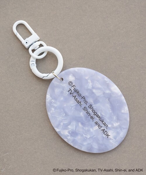 ROPE' PICNIC（ロペピクニック）の「【ドラえもんコレクション】マーブルカラーイニシャルアクリルチャーム（キーホルダー・レディース・ホワイト/ライトグリーン/サックス/レッド系/ピンク/イエロー系・F）」の21枚目の写真