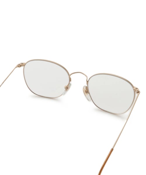 ADAM ET ROPE'(アダムエロペ)の「【VINTAGE EYEWEAR】 ROUND GOLD(メガネ・レディース・その他・F)」の4枚目の写真