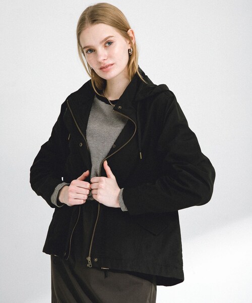 URBAN RESEARCH Sonny Label（アーバンリサーチサニーレーベル）の「撥水マウンテンパーカー（マウンテンパーカー・レディース・オフ/ブラック/ベージュ・36/38）」の21枚目の写真
