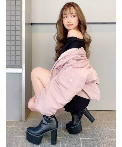 GYDA（ジェイダ）の「リバーシブルエコファーoriginal color MA-1 