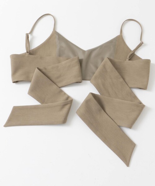 SENSE OF PLACE by URBAN RESEARCH（センスオブプレイスバイアーバンリサーチ）の「バックリボンビスチェ（その他トップス・レディース・BLACK/BEIGE・one）」の18枚目の写真