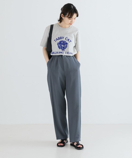 URBAN RESEARCH(アーバンリサーチ)の「ポプリンイージーパンツ(その他パンツ・レディース・BEIGE/BLUEGRAY・36/38)」の13枚目の写真