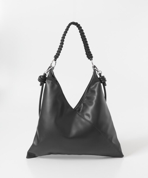 URBAN RESEARCH Sonny Label（アーバンリサーチサニーレーベル）の「トライアングル2WAYバッグ（ハンドバッグ・レディース・Lベージュ/ブラック/ブラウン・One）」の7枚目の写真