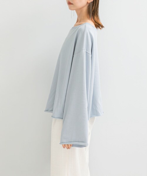 URBAN RESEARCH ROSSO（アーバンリサーチロッソ）の「オフショルライトスウェット（スウェット・レディース・L/BEIGE/MOON STONE・FREE）」の17枚目の写真