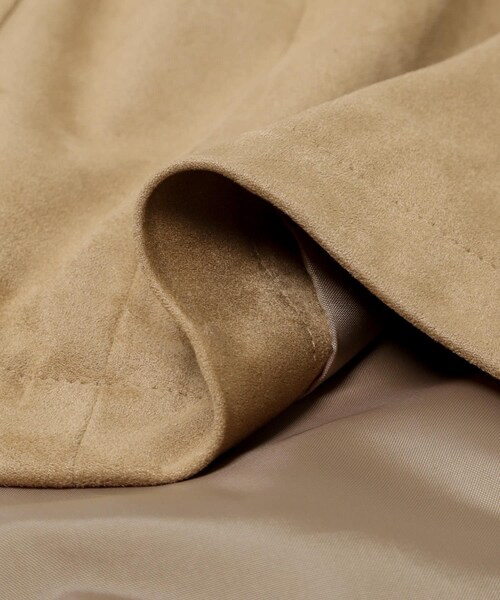 ITEMS URBANRESEARCH（アイテムズ アーバンリサーチ）の「フェイクスエードオーバージャケット（テーラードジャケット・レディース・BEG/BRN・Free）」の20枚目の写真