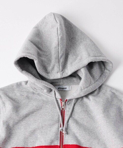 ADAM ET ROPE'（アダムエロペ）の「【GIMAGUAS】SEBASTIAN TRACK/J HOODIE（パーカー・レディース・グレー・L/M/S）」の5枚目の写真