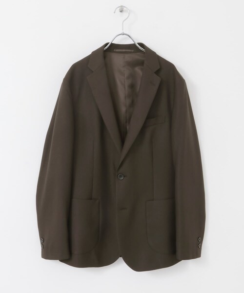 URBAN RESEARCH DOORS(アーバンリサーチドアーズ)の「LIFE STYLE TAILOR ウールライクツイルコンフォータブルジャケット(テーラードジャケット・メンズ・KHAKI/NAVY/BROWN・S/M/L/XL)」の12枚目の写真