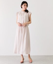 Jayro | レーヨンナイロンオーガン袖フリルワンピース(ワンピース)