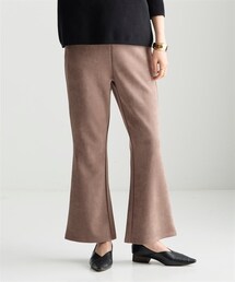 nissen | スエード調ポンチフレアパンツ(パンツ)