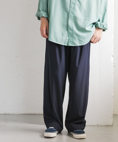 URBAN RESEARCH DOORS（アーバンリサーチドアーズ）の「FORK&SPOON　TRイージートラウザー（その他パンツ・メンズ・CHARCOAL/NAVY・4/5）」の13枚目の写真