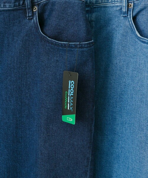 EKAL（エカル）の「『吸水速乾/イージーケア』coolmax デニムパンツ（デニムパンツ・メンズ・ブルー/インディゴ・M/L）」の21枚目の写真