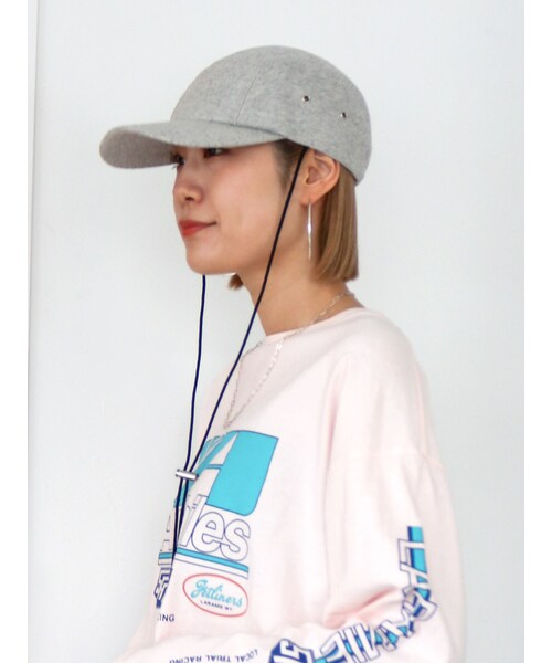 Ungrid（アングリッド）の「起毛ジェットキャップ（キャップ・レディース・ライトグレー/ブラック/ブラウン/アイボリー・F）」の22枚目の写真