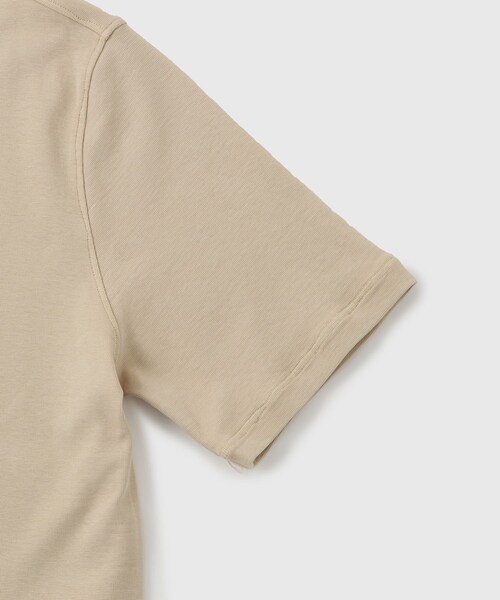 ADAM ET ROPE'（アダムエロペ）の「【CAMIEL FORTGENS/カミエル フォートヘンス】NORMAL TEE 1/1 RIB（Tシャツ/カットソー・メンズ・ベージュ・M）」の5枚目の写真