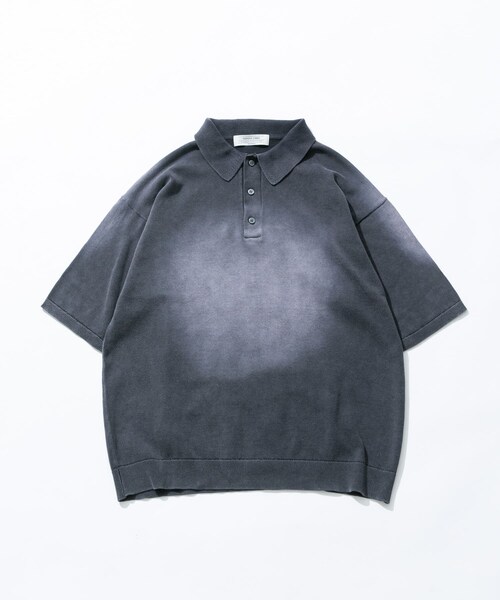URBAN RESEARCH Sonny Label（アーバンリサーチサニーレーベル）の「ピグメントニットポロシャツ（ニット/セーター・メンズ・グリーン/スミクロ・M/L）」の8枚目の写真