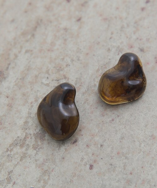 URBAN RESEARCH DOORS(アーバンリサーチドアーズ)の「PILGRIM EARRING(ピアス(両耳用)・レディース・brown/black・One)」の7枚目の写真
