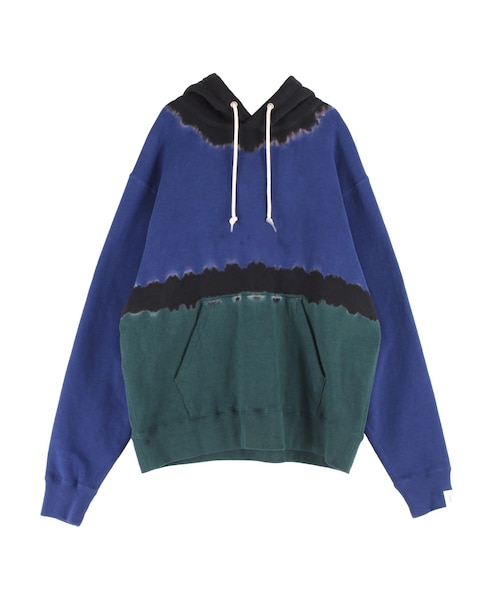 UN3D.（アンスリード）の「【COTTON RESEARCH CLUB】 ARIMATSU SHIBORI HOODIES（パーカー・レディース・ブルー/ターコイズ・38/42/44）」の6枚目の写真