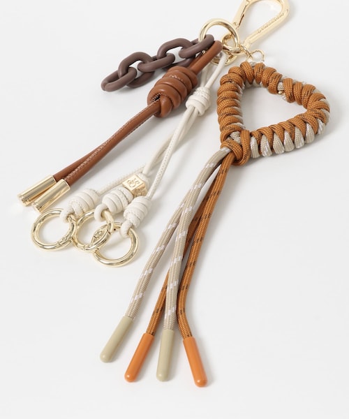 URBAN RESEARCH Sonny Label（アーバンリサーチサニーレーベル）の「VIOLA d’ORO　バックチャーム（キーホルダー・レディース・GRAYHEART/CAMELHEART/BEIGEHEART・One）」の13枚目の写真