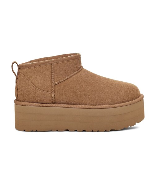 ADAM ET ROPE'(アダムエロペ)の「【UGG(アグ)】W CLASSIC ULTRA MINI PLATFORM(ブーツ・レディース・ブラック/チャコール/キャメル・23/24/25)」の9枚目の写真