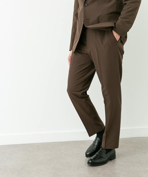 URBAN RESEARCH DOORS(アーバンリサーチドアーズ)の「LIFE STYLE TAILOR 4WAYストレッチコンフォータブルパンツ(スラックス・メンズ・NAVY/BROWN/GRAY・S/M/L/XL)」の13枚目の写真
