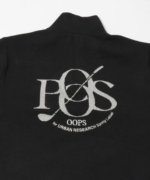 URBAN RESEARCH Sonny Label（アーバンリサーチサニーレーベル）の「OOPS　バックBIGロゴニット（ニット/セーター・メンズ・GRAY/BLACK/GREIGE・M/L/XL）」の10枚目の写真