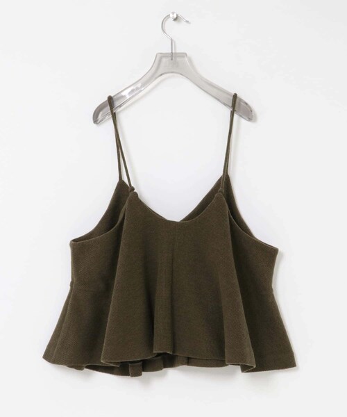 URBAN RESEARCH(アーバンリサーチ)の「『別注』crinkle crinkle crinkle×URBAN RESEARCH wool lingerie cami(キャミソール・レディース・BLACK/BROWN・FREE)」の20枚目の写真