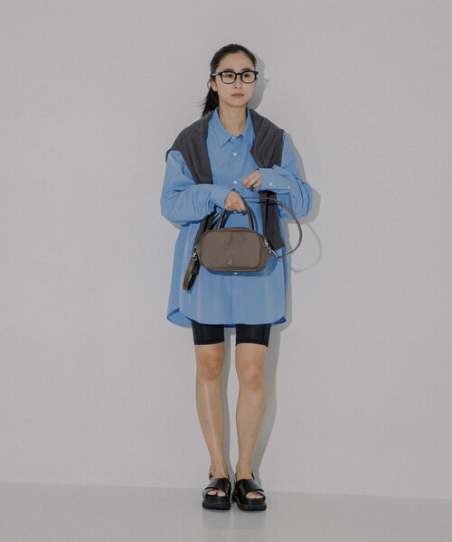 RODE SKO（ロデスコ）の「hun RODESKO　Marbling boston（ボストンバッグ・レディース・SALLOW/CCL BROWN・one）」の16枚目の写真