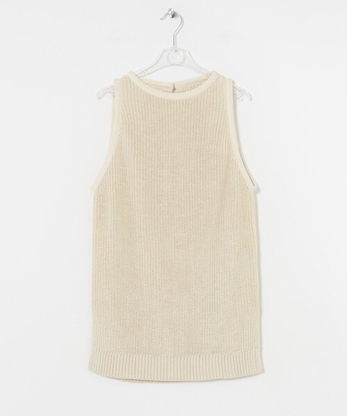 LAATO（ラート）の「knit tank（ニット/セーター・レディース・スモーク/クリーム・Free）」の4枚目の写真