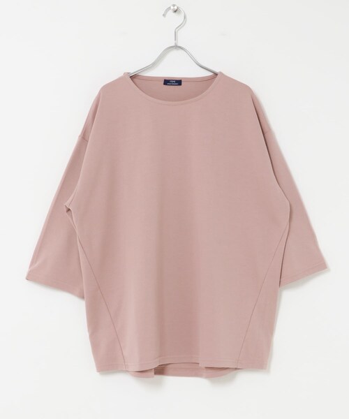 ITEMS URBANRESEARCH(アイテムズ アーバンリサーチ)の「TCポンチ 7分袖 カットソー(Tシャツ/カットソー・メンズ・WHITE/BLACK/D.BROWN/D.PINK・M/L)」の17枚目の写真