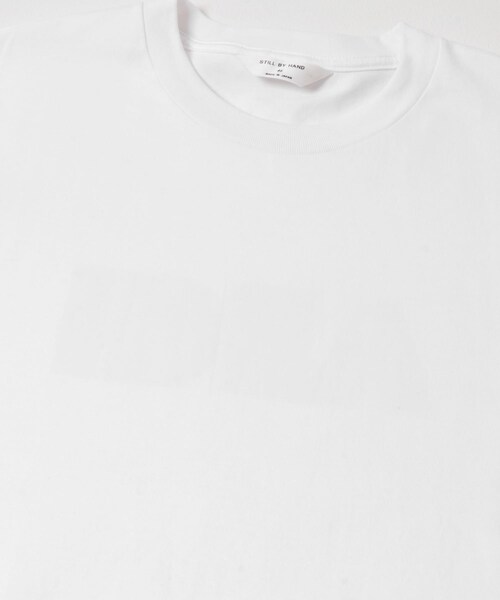 URBAN RESEARCH DOORS(アーバンリサーチドアーズ)の「STILL BY HAND IDEAプリントTシャツ(Tシャツ/カットソー・メンズ・WHT/WHT/WHT/BLK/SMOKE GREY/CHARCOAL・46/48)」の7枚目の写真