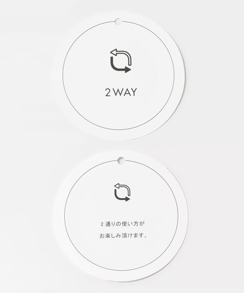 SENSE OF PLACE by URBAN RESEARCH(センスオブプレイスバイアーバンリサーチ)の「2WAYティアードフリルレーストップ(タンクトップ・レディース・OFF WHITE/BLACK・One)」の6枚目の写真