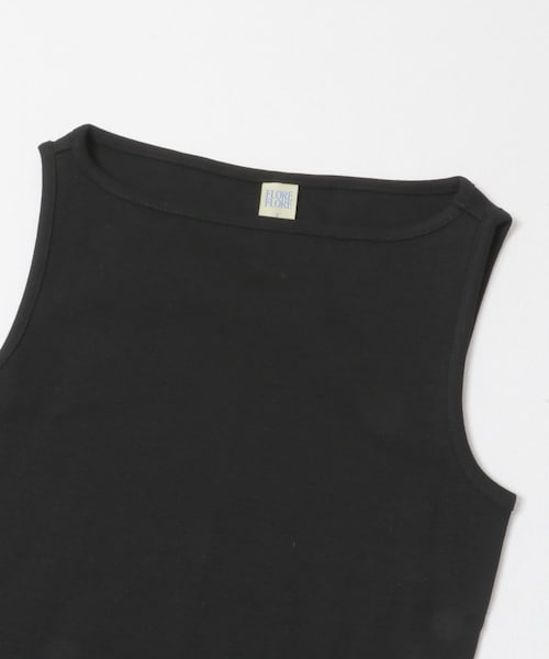 URBAN RESEARCH(アーバンリサーチ)の「FLORE FLORE TIMMI TANK(タンクトップ・レディース・BLACK/CHOCO PLUM/EVERGREEN/NAVY/MULBERRY・S)」の5枚目の写真