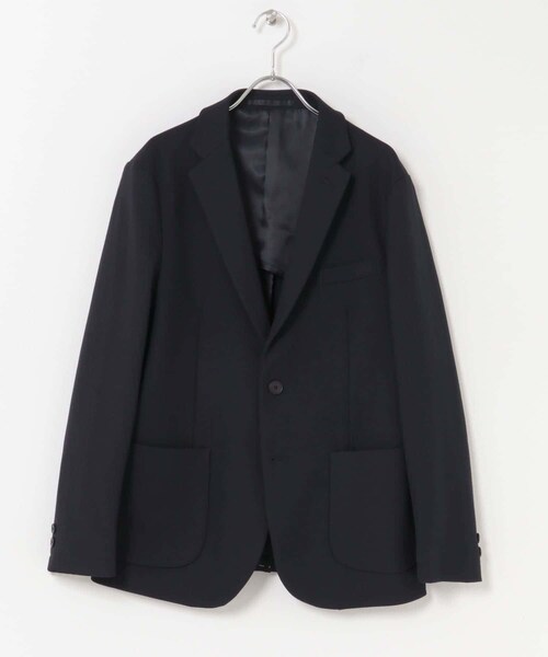 URBAN RESEARCH DOORS（アーバンリサーチドアーズ）の「LIFE STYLE TAILOR　マイクロバスケットストレッチジャケット（テーラードジャケット・メンズ・NAVY/BROWN・S/M/L/XL）」の18枚目の写真