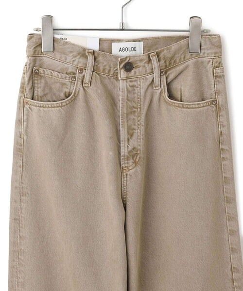 ADAM ET ROPE'(アダムエロペ)の「【J'aDoRe・一部店舗限定】【AGOLDE(エーゴールドイー)】REN IN TRAIL(その他パンツ・レディース・ベージュ系・24/25/26/27)」の11枚目の写真