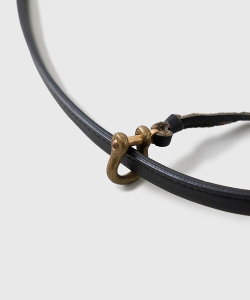 ADAM ET ROPE'(アダムエロペ)の「【NICENESS/ナイスネス】LOWE MIDI(ショルダーバッグ・メンズ・ブラック・F)」の10枚目の写真