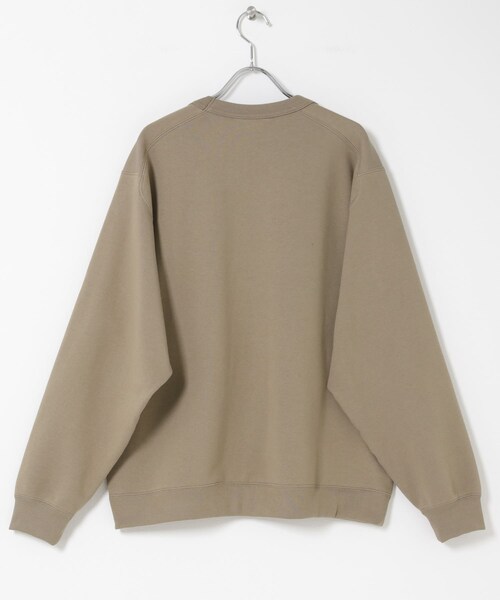 URBAN RESEARCH DOORS(アーバンリサーチドアーズ)の「STILL BY HAND PIMA COTTON SWEATSHIRTS(スウェット・メンズ・ASH WHITE/K.BEIGE/INK BLACK・46/48)」の16枚目の写真