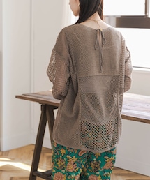 URBAN RESEARCH DOORS | 2wayメッシュプルオーバー(ニット/セーター)