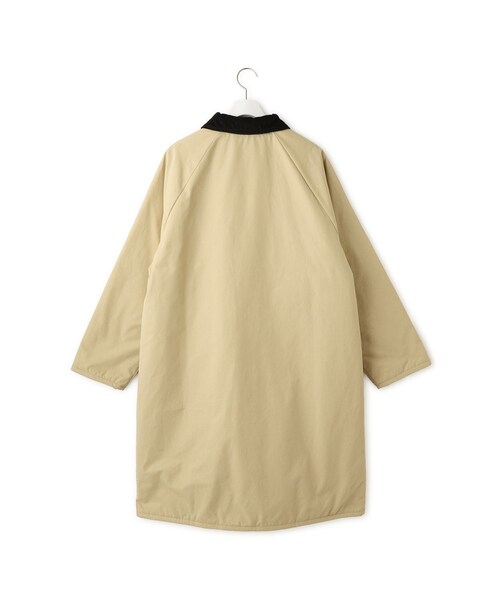 ADAM ET ROPE'(アダムエロペ)の「【LAVENHAM for ADAM ET ROPE'】別注 CHANTRY(ナイロンジャケット・レディース・ブラック/ベージュ・F)」の20枚目の写真
