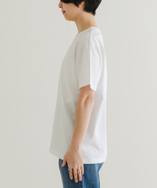 URBAN RESEARCH(アーバンリサーチ)の「『UR TECH』ベーシックTシャツ(Tシャツ/カットソー・レディース・WHITE・1/2/3)」の9枚目の写真