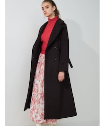 MERCURYDUO | バックフレアロングコート(チェスターコート)