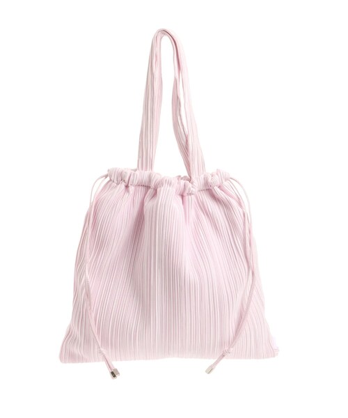 ELENDEEK（エレンディーク）の「PLEATS TOTEBAG（トートバッグ・レディース・ブラック/ピンク/グリーン/シルバー・F）」の9枚目の写真